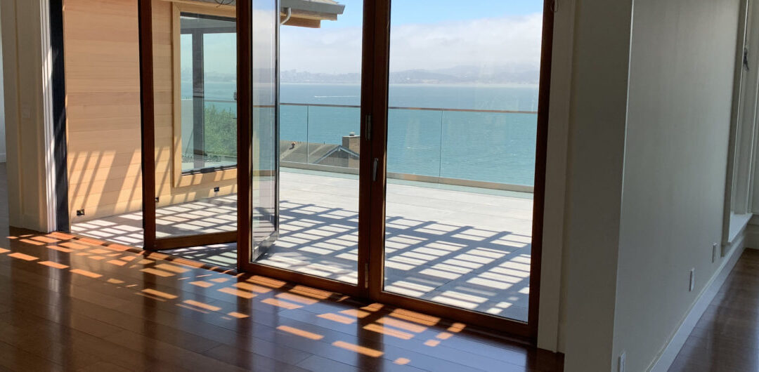 Rift only White Oak Select grade custom stained by Tamfloors – Belvedere Ave, Tiburon