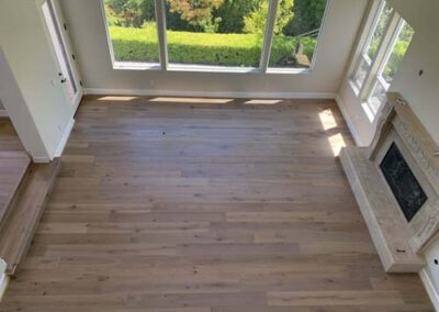 Royal Oak Designer Line | Matte Saffron White Oak | installed in this beautiful Tiburon home | Tamalpais Hardwood Floors