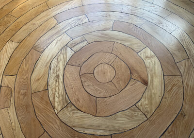 Custom Hickory Installed in Historical Home | Projects | Tamalpais Hardwood Floors